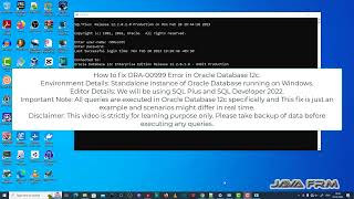 ORA-00999: invalid view name - Oracle Database 12c Error Messages