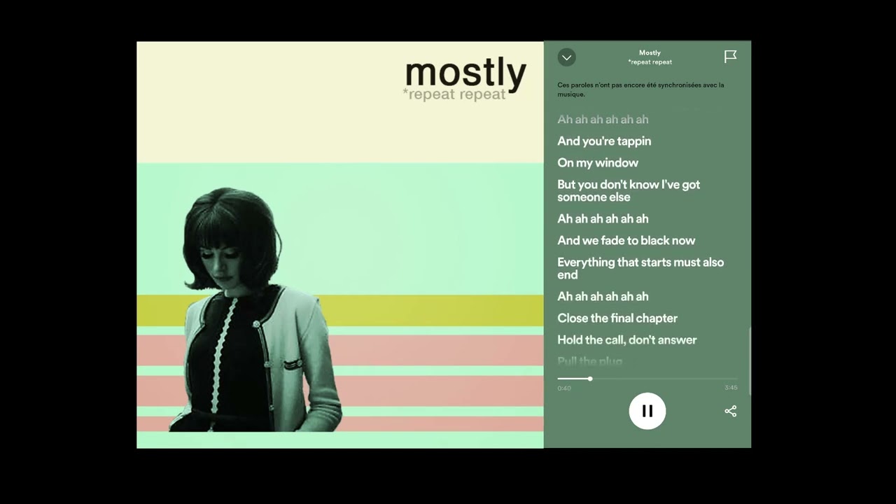 在 YouTube 上觀看「Mostly - Repeat Repeat」 在 YouTube 上觀看「Mostly - Repeat Repeat」