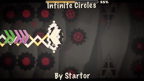 Geometry Dash | Infinite Circles (easy demon) by Startor