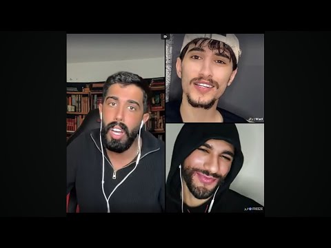 طارق مع وائل محاولة إقناع فريز انو يرجع لعقله ويستغفر لربه بس المصيبة  طارق مع وائل محاولة إقناع فريز انو يرجع لعقله ويستغفر لربه بس المصيبة