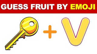 Emoji Fruit Guessing Challenge 🍒🍉🍌 Extreme Edition