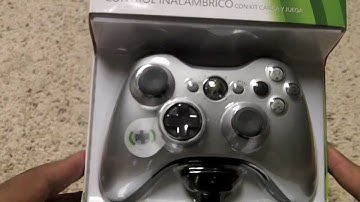Silent Unboxing: Xbox 360 Limited Edition Silver Wireless Controller