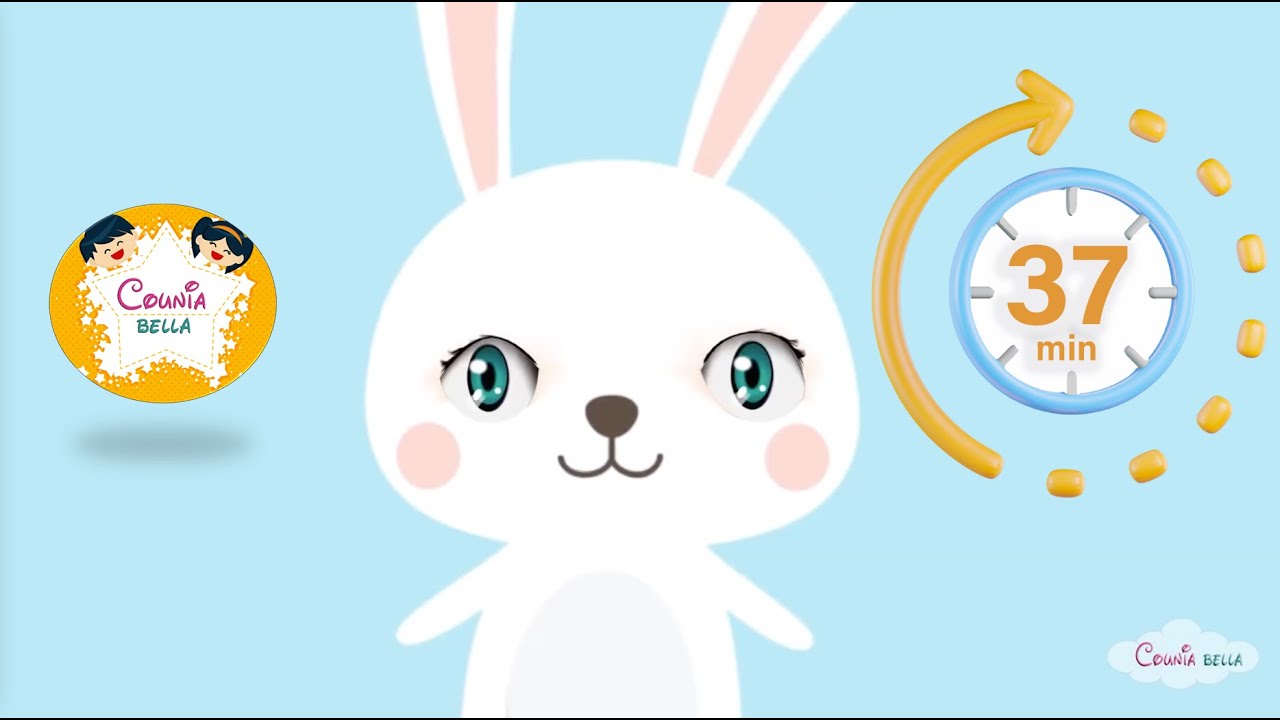 Αχ Κουνελάκι, Κουκουβάγια, Πεταλούδα και Άλλα Τραγουδάκια της Counia Bella 37 λεπτά