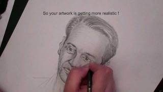 How To Draw Steve Buscemi - Pencil Drawing By Peter Schunk Weinheim Germany