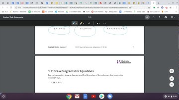 6th Grade Unit 6 Lesson 1