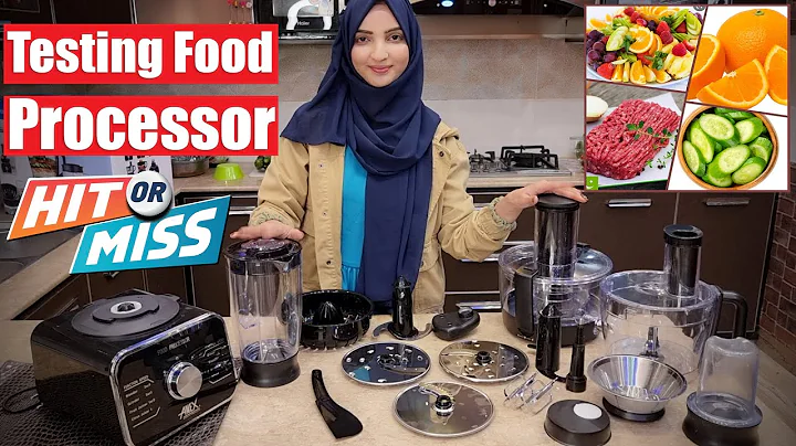 LOOKING FOR BEST KITCHEN ITEM, TESTING FOOD PROCESSOR & REVIEW IN DETAIL