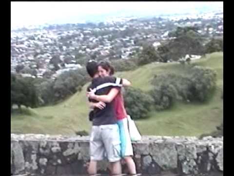 Proposing Naomi on One Tree Hill in NZ