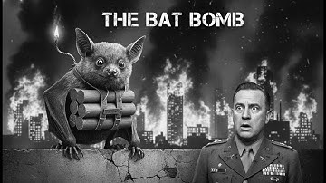 THE U.S. SECRET WEAPON WAS… BATS WITH BOMBS?!