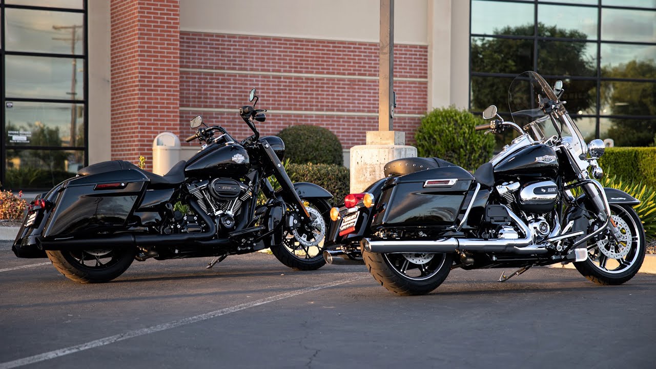 21 Harley Davidson Road King Flhr Vs Road King Special Flhrxs Test Ride And Review Youtube