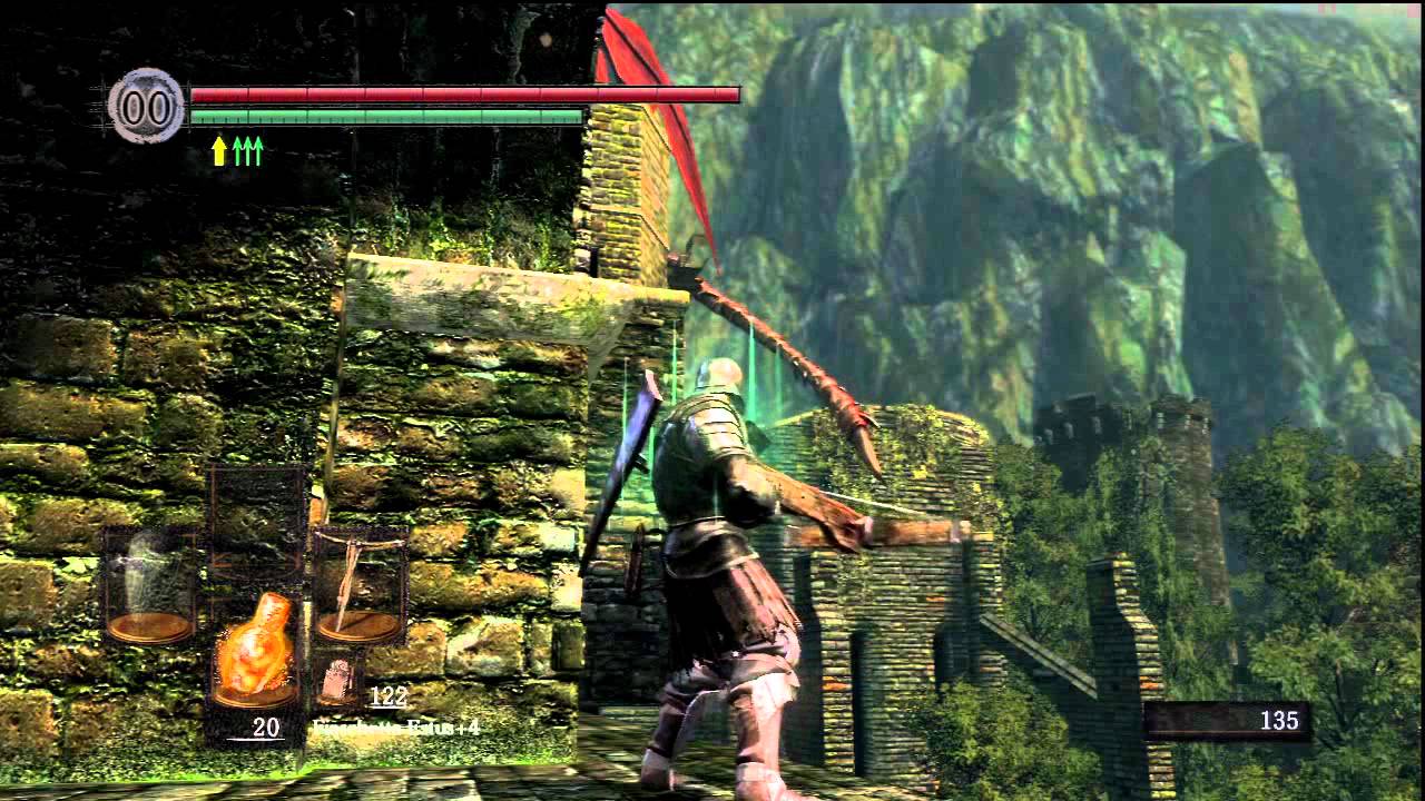 Dark Souls How to get dragon sword with a crossbow YouTube