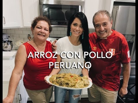 ARROZ CON POLLO | PERUANO | RECETA |