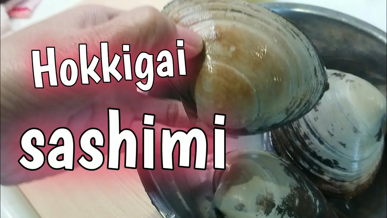 Hokkigai / Surfclam sashimi