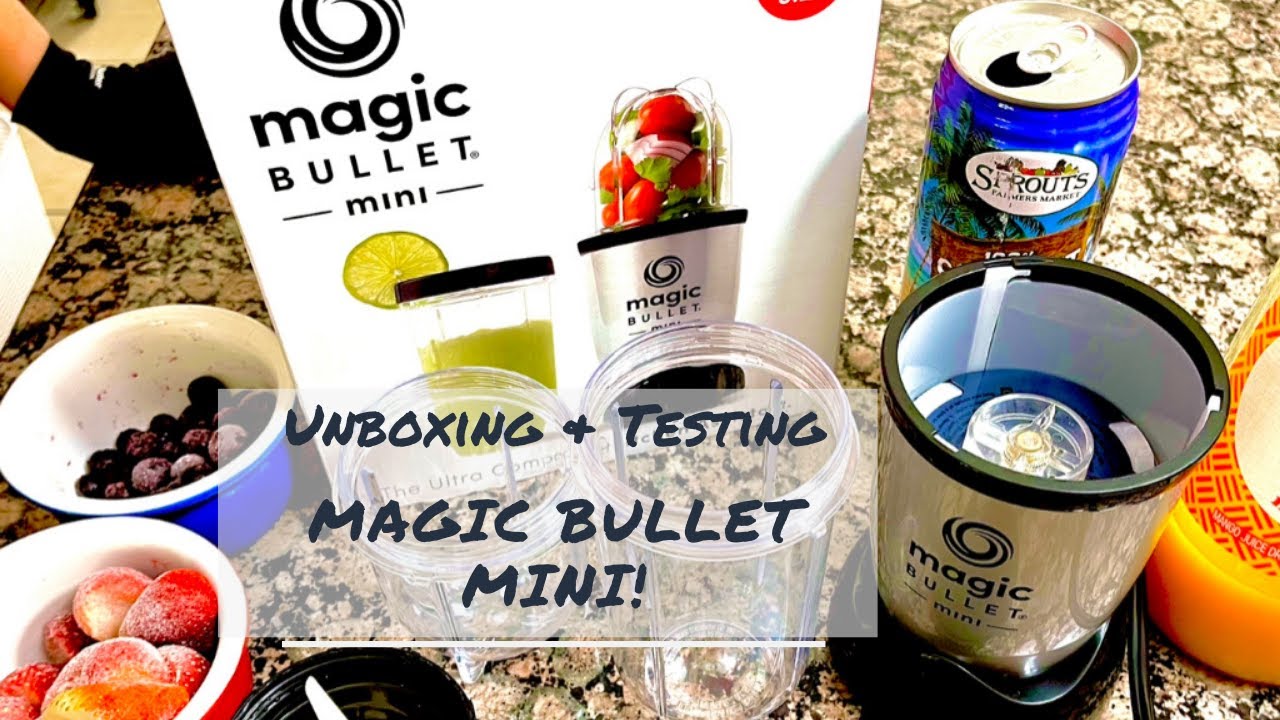 2021 Magic Bullet Mini : Personal Smoothie Maker and More 