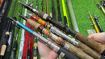 Video 768: Cần Rút MiNi Nhật Hàng Tuyển Đẹp - Cần Lure Shimano - Cần Ráp Khúc Nhật Giá Tốt Thanh Lí