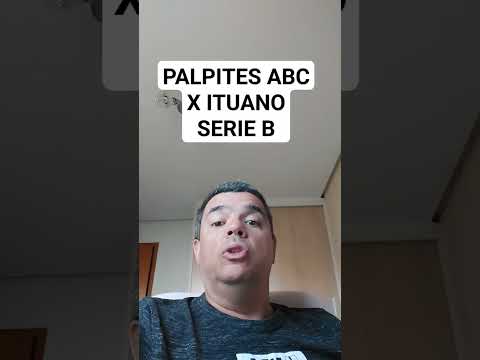 #palpites PALPITES ABC X ITUANO #serieb SERIE B