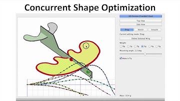 Pteromys: Interactive Design and Optimization of Free-formed Free-flight Model Airplanes