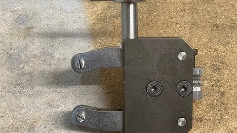 Hemingway Knurling Tool part 4.  Finishing the tool..