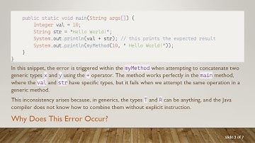 How to Fix the bad operand for binary operator 