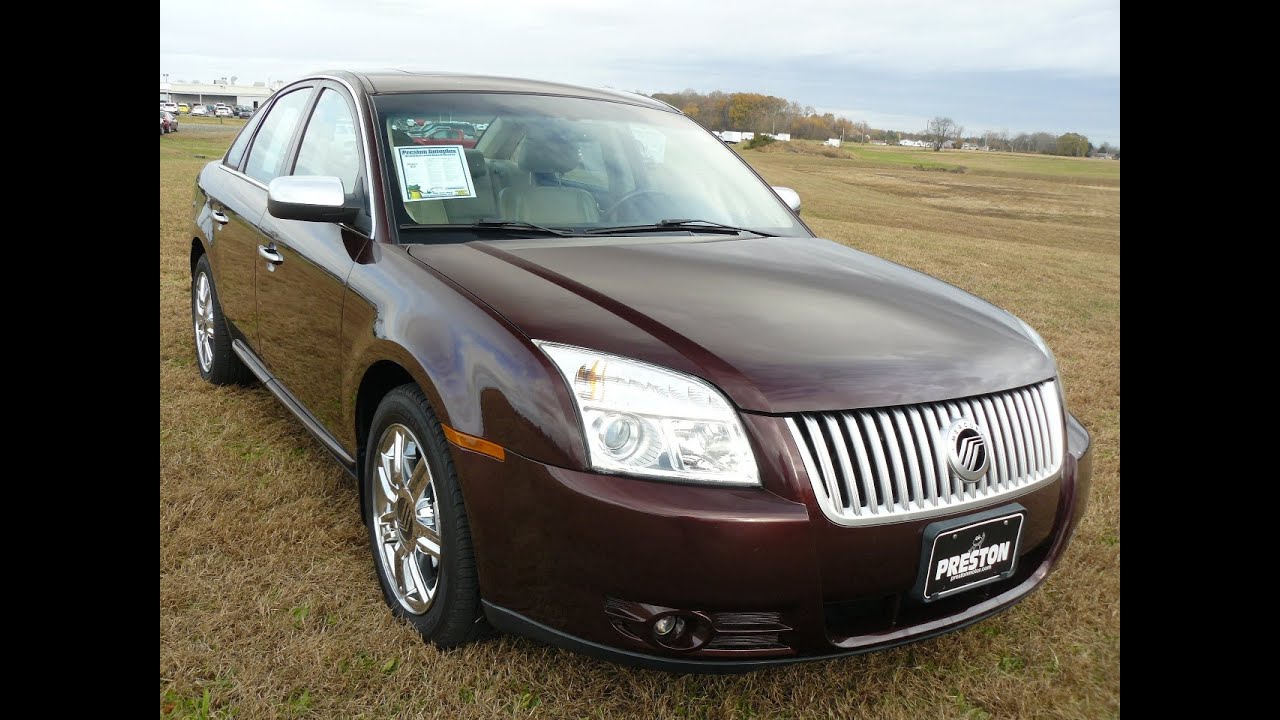 Used car for Sale Maryland Ford Dealer 2009 Mercury Sable Premier