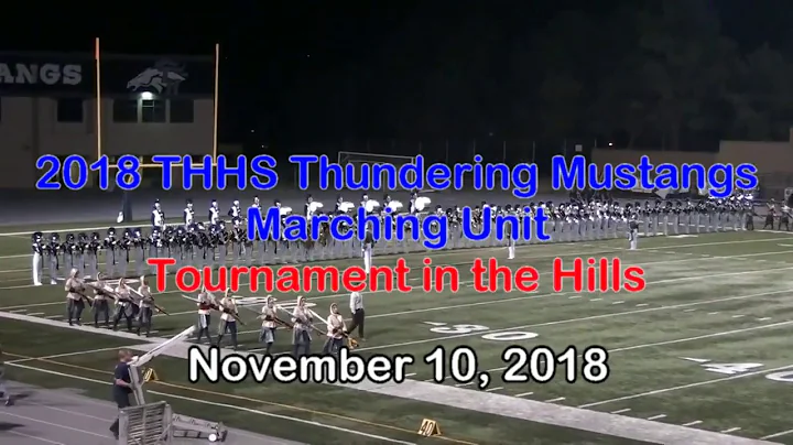 THHS Mustangs Marching Unit - Tournament in the Hills