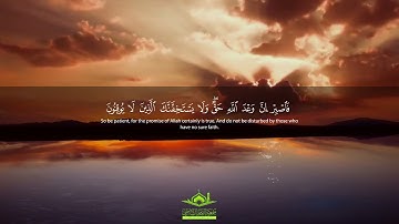 تلاوة رائعة: "فَاصْبِرْ إِنَّ وَعْدَ اللَّهِ حَقٌّ ۖ  " | سورة الروم | قرآن