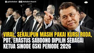 Viral, Sekalipun Masih Pakai Kursi Roda, Pdt. Erastus Sabdono Dipilih Sebagai Ketua Sinode GSKI 2026