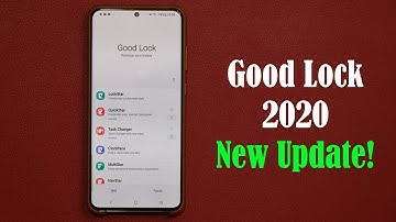 Good Lock 2020 - NEW Update for March (Android 10, One UI 2.0, One Ui 2.1)