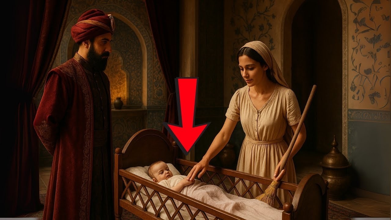 Ella entró al harén para servir    y acarició al bebé que nadie tocaba    El Sultán lo vio todo
