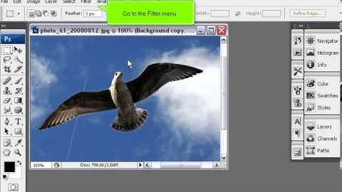 How to add a lens flare effect to your photo in PhotoShop