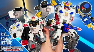 Transformers Armada Jetfire Age of the Primes Commander Class Unboxing & Review