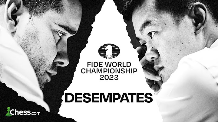 EL NUEVO CAMPEÓN DEL MUNDO SE DECIDE HOY | Cto del Mundo de ajedrez FIDE 2023 | Nepo vs. Ding liren
