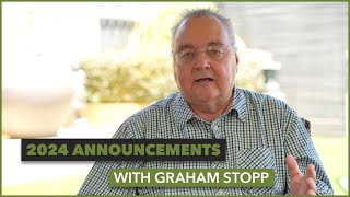 2024 Announcements with CHASA President Graham Stopp