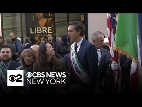 Columbus Day Parade 2026 underway in NYC's Midtown