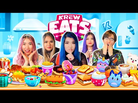   We Made A Game KREW EATS Cooking With KREW