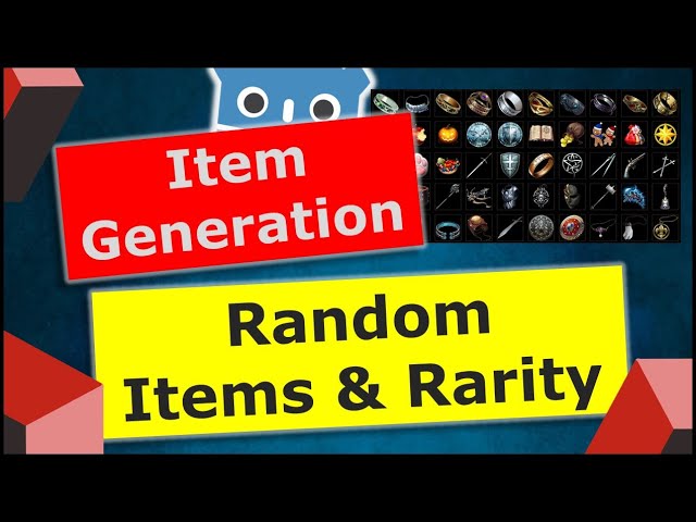 Item Generation - Randomness and Rarity | Godot Tutorial