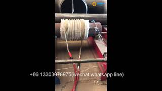 Automatic temperature control Bridge steel structure Soft induction coil weld preheat heater screenshot 5