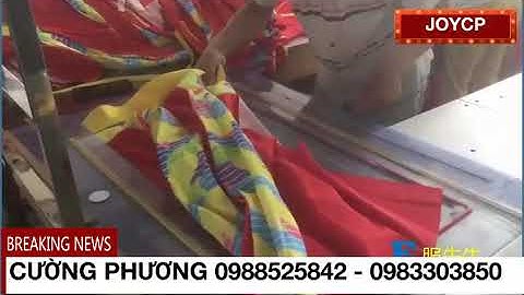 Máy may lập trình chạy dây kéo áo khoác tự động - CƯỜNG PHƯƠNG