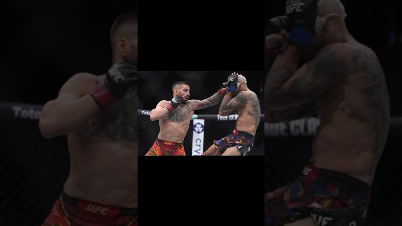 Ilia Topuria KO's Charles Oliveira for vacant title at UFC 317, 