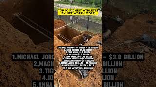 Top 10 Richest Athletes by Net Worth (2025) #wealth #rich #networth