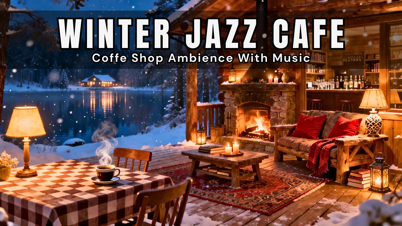 Coffee Shop Jazz Music for Work ☕ Cozy Evening Cafe | Focus Jazz BGM