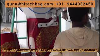 Hi-tech Firm Automatic Duplex Bagging Machine 1200 BAGS PER HOUR