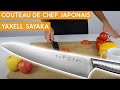 Prsentation du couteau de chef sayaka yaxell  couteauxduchef