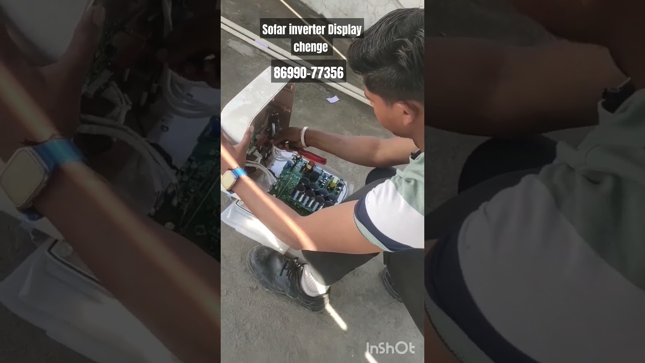 Sofar inverter 5KTLM change Display 