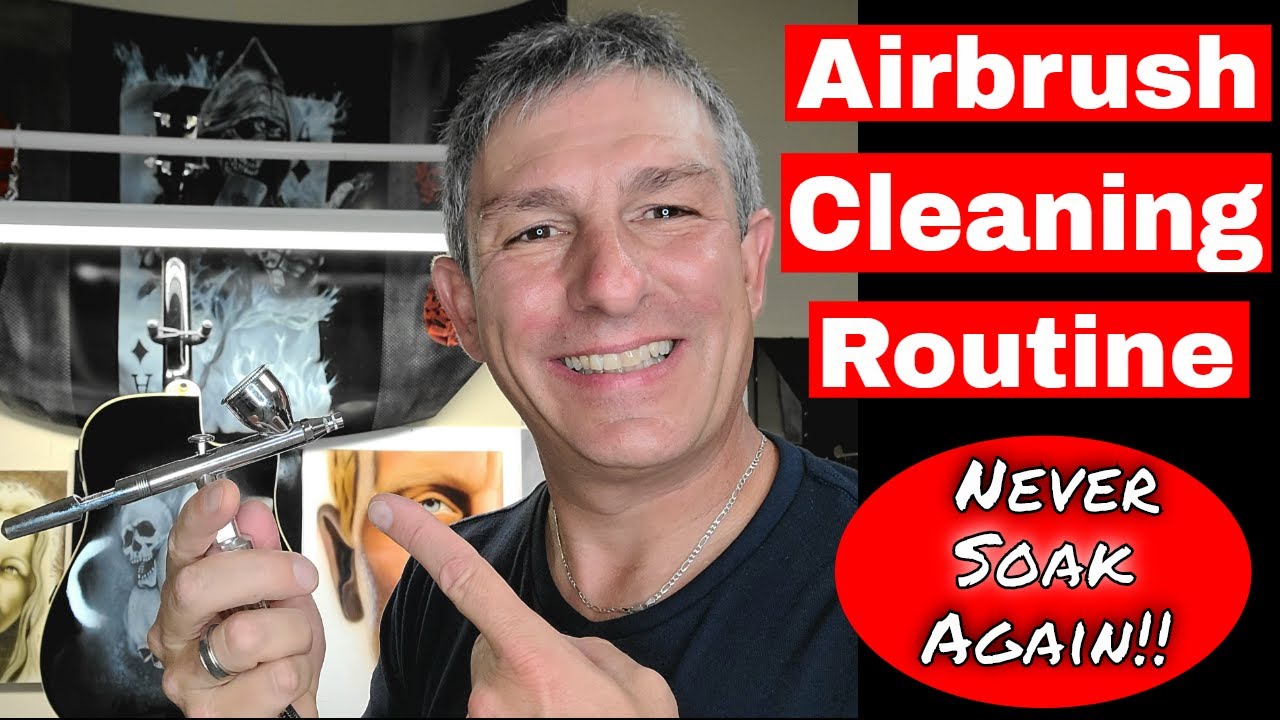 Airbrush Cleaning Routine YouTube