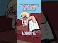 Que pena😭 #holidayswithyoutube #llamada #animacion #meme #memes #humor #cartoon #animatic