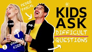 Pedro Pascal Vanessa Kirby Play Kids Ask Difficult Questions 1st Class Drama Pyjama Confessions