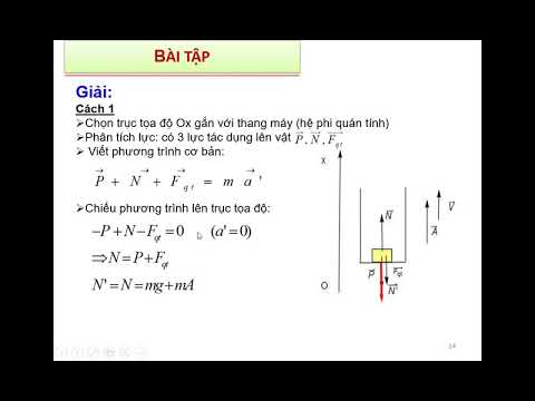 Video Bài tập hệ quy chiếu phi quán tính_Vật lý đại... - youtube