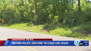 Mother killed, two children seriously injured in Town of Lenox crash