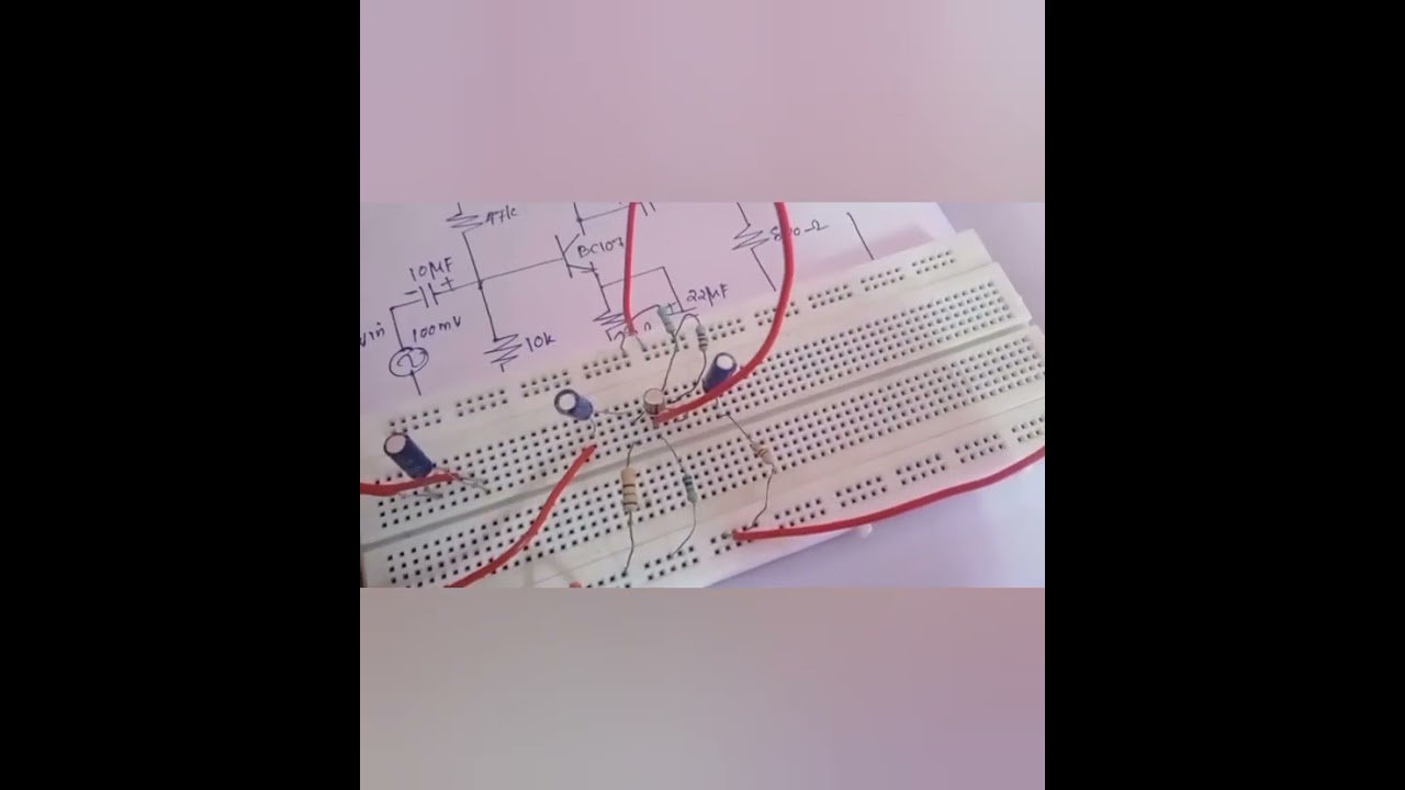 LAB EXPERIMENT ON RC COUPLED AMPLIFIER PART 2