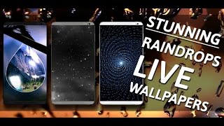 Raindrops Live Wallpapers